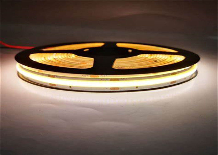 Bendable 30000H 9.6W/M 8mm COB LED Strip For Cabinet