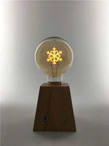 Non Dimmable snowflake 1.5W 5000K E26 Led Edison Vintage Bulb